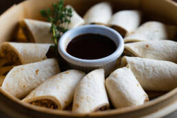 Mosaic Cuisine Food Photography Shoot Duck Rolls AR500258